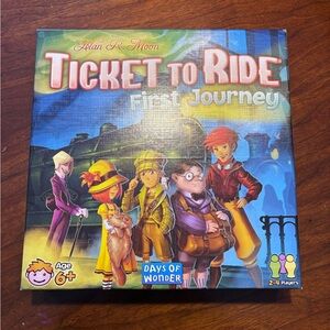 Ticket to Ride: First Journey Board Game